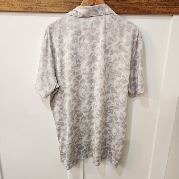 Adidas Polo Shirt Mens Large Gray Disney Mickey Mouse Golf Prisma Performance - Picture 4 of 13